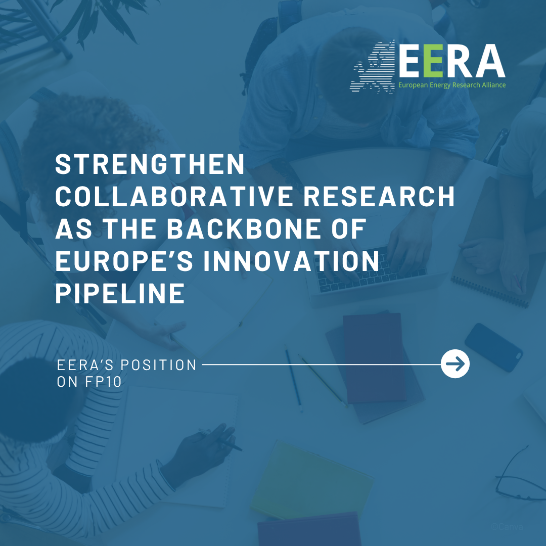 FP10 Priority #1: Strengthen collaborative research as the backbone of Europe’s innovation pipeline