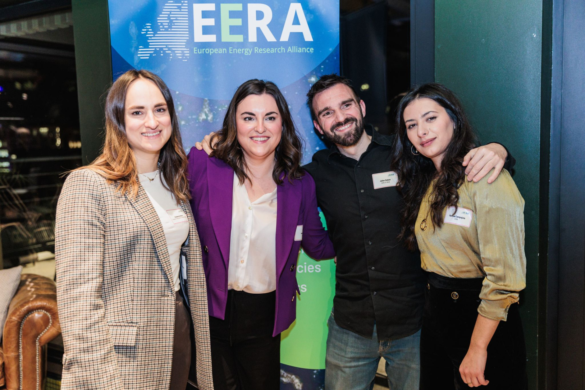 Community-building event after the conference