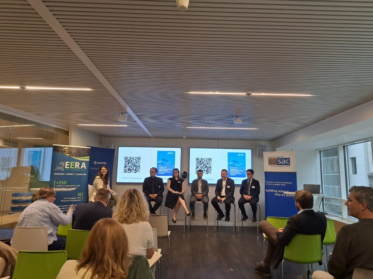 Panel discussion with Mark Van Stiphout, Layla Sawyer, Thomas Garabetian, Rosita Zilli, Paulo Ferrão and Knut Samdal 